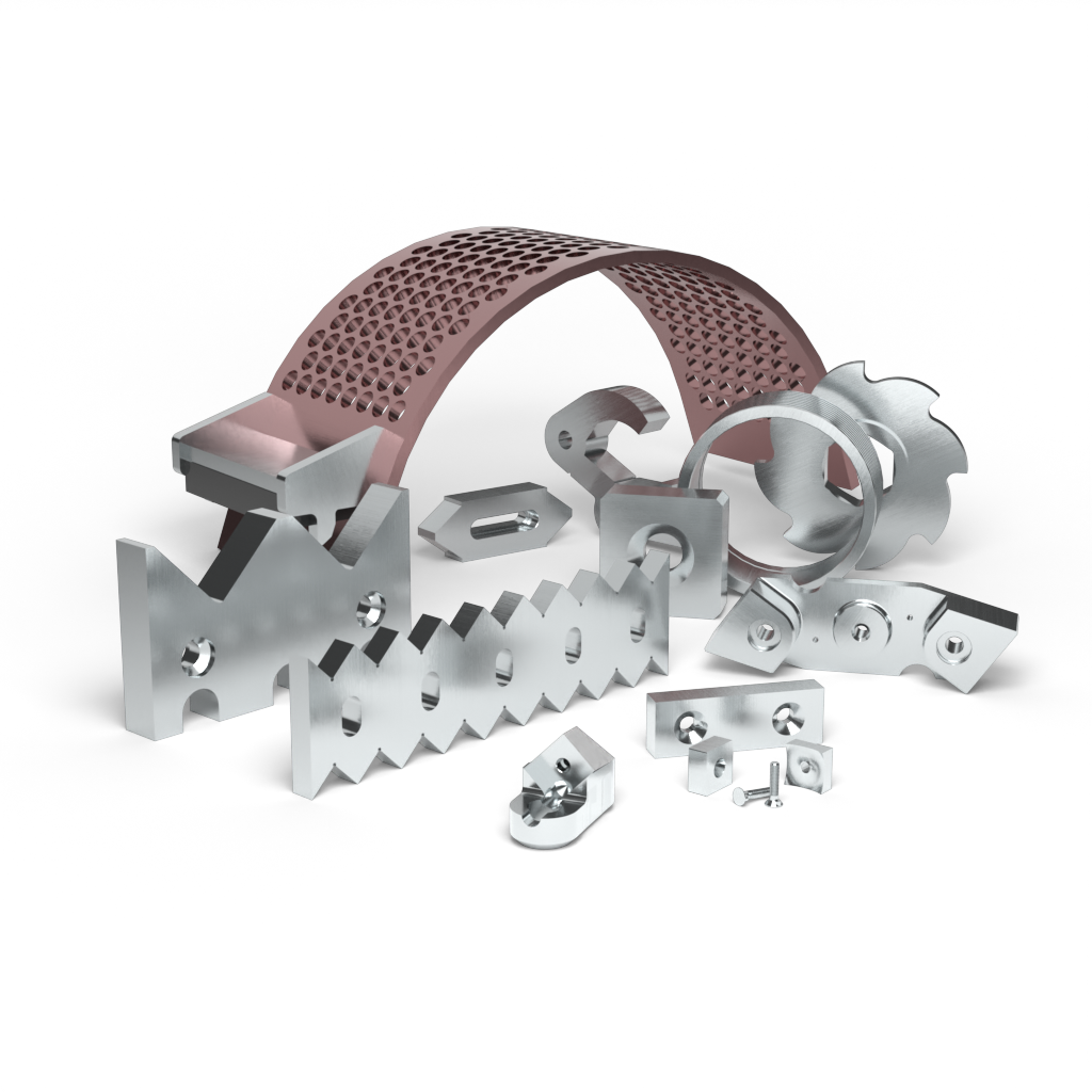 Eurotools industrial wear-parts product range